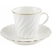 Чайная пара "Белоснежка", Фарфор, ИФЗ, Россия, начало 21 века