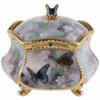 Музыкальная шкатулка "Полет фантазии", Лена Лю, Фарфор, винтаж, Ardleigh Elliott, США, 2001 год (реставрация)