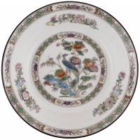 Тарелочка для колец и мелочей "Kutani Crane". Фарфор Wedgwood, Великобритания, винтаж, конец ХХ века