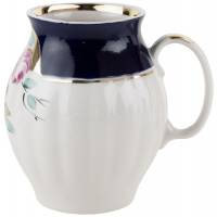 Молочник "Розы в вечернем саду", фарфор, ручная роспись, винтаж, Дулево, Россия, конец 20 века