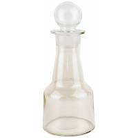 Графинчик для водки, стекло, 250 мл, винтаж, Высота 19 см, СССР, вторая половина 20 века (нюанс)