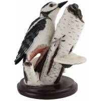 Статуэтка винтажная "Дятел". Высота 11 см. Композит, Eaglemoss, Англия, 2002