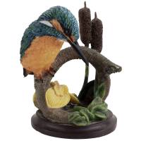 Статуэтка винтажная "Зимородок". Высота 11 см. Композит, Eaglemoss, Англия, 2002