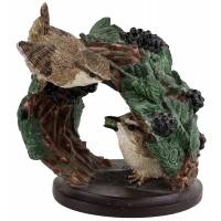 Статуэтка винтажная "Крапивник". Высота 11 см. Композит, Eaglemoss, Англия, 2002
