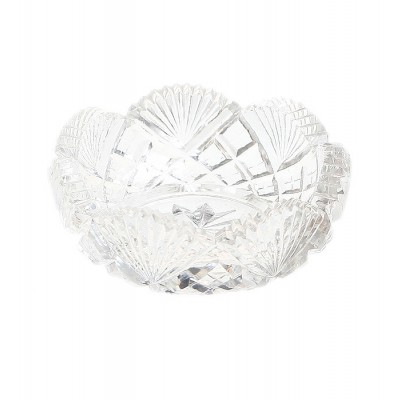 Солонка. Хрусталь, Чехия, 1970 -е гг