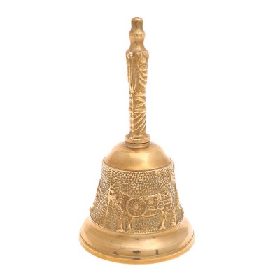 Колокольчик с орнаментом. Латунь, Западная Европа, 1980 -е гг Колокольчик с орнаментом. Латунь, Западная Европа, 1980 -е гг