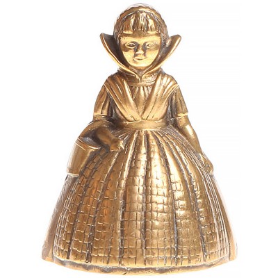 Колокольчик "Девочка с корзинкой". Латунь, Великобритания. 1930 - е гг Колокольчик "Девочка с корзинкой". Латунь, Великобритания. 1930 - е гг