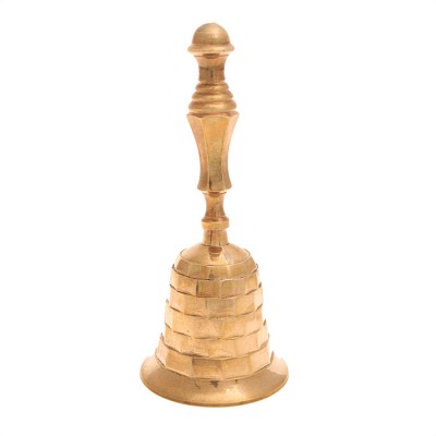 Колокольчик "Грани". Латунь, Западная Европа, 1970-е гг Колокольчик "Грани". Латунь, Западная Европа, 1970-е гг