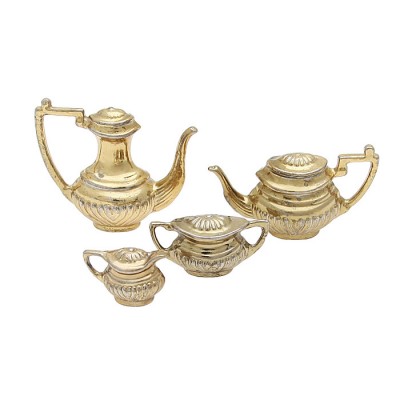 Набор из 4-х миниатюрных предметов. Металл, Западная Европа?, 1960 - е гг Набор из 4-х миниатюрных предметов. Металл, Западная Европа?, 1960 - е гг