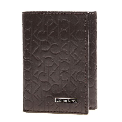 Портмоне мужское Calvin Klein, натуральная кожа, цвет темно-коричневый. США Портмоне мужское Calvin Klein, натуральная кожа, цвет темно-коричневый. США
