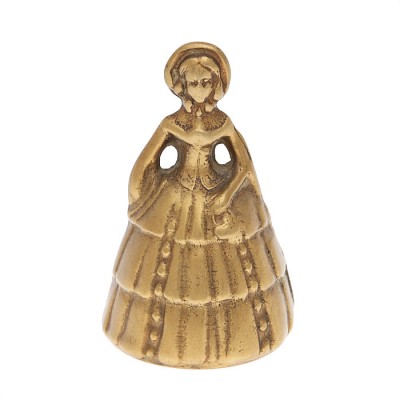Колокольчик для прислуги "Дама в платье". Латунь, Великобритания, первая половина ХХ века