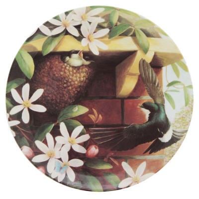 Барбара Митчелл  "Доставка на дом", декоративная тарелка. Фарфор, деколь. Coalport, Великобритания, конец ХХ века