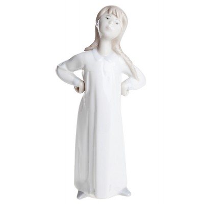 Lladro. Статуэтка "Руки в боки". Фарфор, ручная роспись. Lladro, Испания (Валенсия), 1980-е гг. Lladro. Статуэтка "Руки в боки". Фарфор, ручная роспись. Lladro, Испания (Валенсия), 1980-е гг.