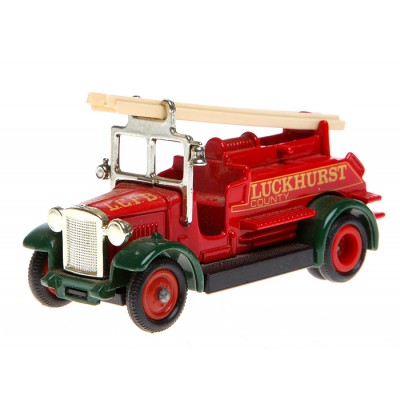 Модель автомобиля "Luckhurst County Fire Engine". Металл, пластик. LLEDO, Великобритания, 1986 год