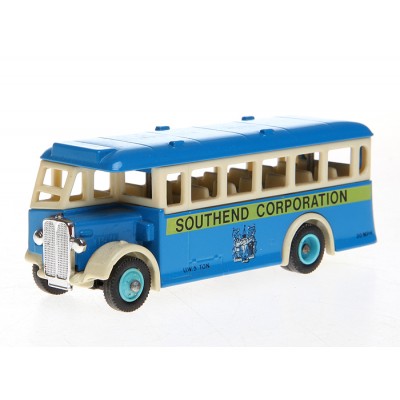 Модель автобуса "Southend Corporation". Металл, пластик. LLEDO, Великобритания, 1986 год
