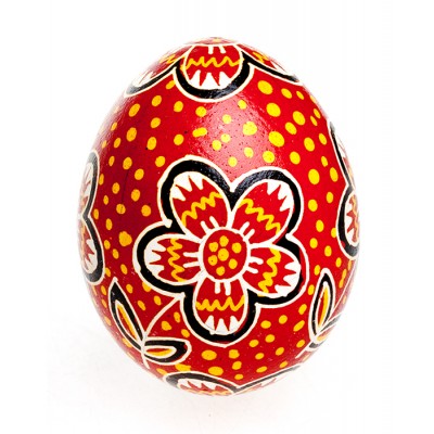 Яйцо пасхальное в стиле "писанка". Натуральное куриное яйцо полое внутри, ручная роспись, лак. Львов, Западная Украина Яйцо пасхальное в стиле "писанка". Натуральное куриное яйцо полое внутри, ручная роспись, лак. Львов, Западная Украина