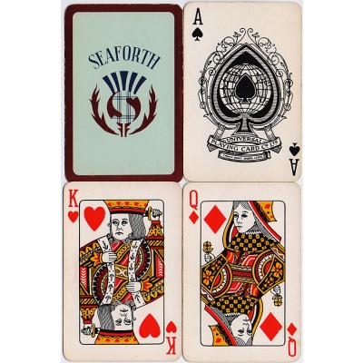 Игральные карты "Seaforth". Колода 52 карты. Италия, 1980-е гг.