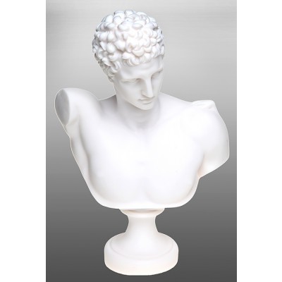 Статуэтка "Гермес", для украшения интерьера. Литьевой мрамор, ручная работа. Высота 31 см. Pelekis, Греция, 2012 год Статуэтка "Гермес", для украшения интерьера. Литьевой мрамор, ручная работа. Высота 31 см. Pelekis, Греция, 2012 год