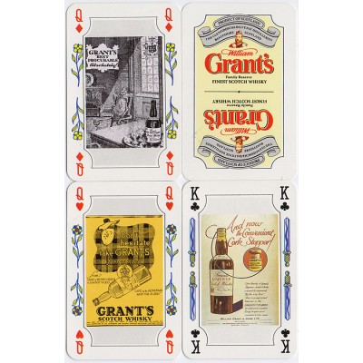 Игральные карты "Grants". Колода 52 карты и 2 джокера. Западная Европа, 1990-е гг.