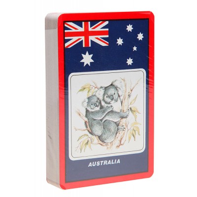 Игральные карты "Australia". Колода 52 карты и 2 джокера. Гонконг, 1990-е гг.