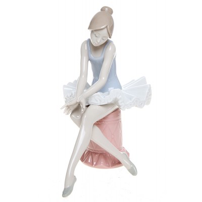 Lladro. Статуэтка "Балерина" коллекционная. Фарфор, ручная роспись. Nao для Lladro, Испания (Валенсия), 1991год Lladro. Статуэтка "Балерина" коллекционная. Фарфор, ручная роспись. Nao для Lladro, Испания (Валенсия), 1991год