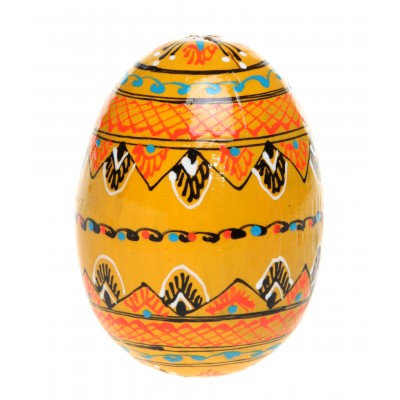 Яйцо пасхальное в стиле "писанка". Дерево, ручная роспись, лак. Львов, Западная Украина Яйцо пасхальное в стиле "писанка". Дерево, ручная роспись, лак. Львов, Западная Украина