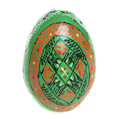Яйцо пасхальное в стиле "писанка". Дерево, ручная роспись, лак. Львов, Западная Украина Яйцо пасхальное в стиле "писанка". Дерево, ручная роспись, лак. Львов, Западная Украина