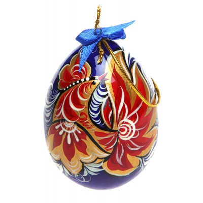 Яйцо пасхальное. Дерево, роспись, лак. Россия, 2000-е гг. Яйцо пасхальное. Дерево, роспись, лак. Россия, 2000-е гг.