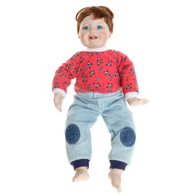 Кукла коллекционная "Малыш". Фарфор, ткани, мягконабивной наполнитель, ручная работа. Ashton Drake, США, 1998 год