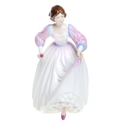Статуэтка "Эшли". Фарфор, роспись, ручная работа. Royal Doulton, Великобритания, 1992 год Статуэтка "Эшли". Фарфор, роспись, ручная работа. Royal Doulton, Великобритания, 1992 год