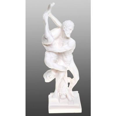 Статуэтка "Геракл и Диомед", для украшения интерьера. Литьевой мрамор, ручная работа. Высота 28 см. Pelekis, Греция, 2012 год Статуэтка "Геракл и Диомед", для украшения интерьера. Литьевой мрамор, ручная работа. Высота 28 см. Pelekis, Греция, 2012 год