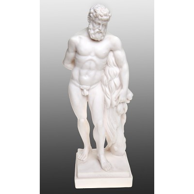 Статуэтка "Геракл", для украшения интерьера. Литьевой мрамор, ручная работа. Высота 38 см. Pelekis, Греция, 2012 год Статуэтка "Геракл", для украшения интерьера. Литьевой мрамор, ручная работа. Высота 38 см. Pelekis, Греция, 2012 год