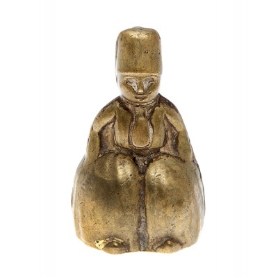 Колокольчик  миниатюрный "Турок". Латунь, Западная Европа, начало  ХХ века