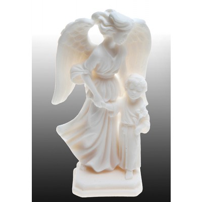 Статуэтка "Ангел хранитель для девочки", для украшения интерьера. Литьевой мрамор, ручная работа. Высота 15 см. Maska Statues, Греция, 2012 год Статуэтка "Ангел хранитель для девочки", для украшения интерьера. Литьевой мрамор, ручная работа. Высота 15 см. Maska Statues, Греция, 2012 год