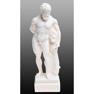 Статуэтка "Геракл", для украшения интерьера. Литьевой мрамор, ручная работа. Высота 23 см. Pelekis, Греция, 2012 год Статуэтка "Геракл", для украшения интерьера. Литьевой мрамор, ручная работа. Высота 23 см. Pelekis, Греция, 2012 год