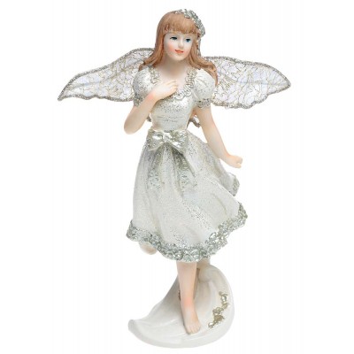 Статуэтка "Милая фея", настольное украшение интерьера. Полимер, роспись. Высота 20 см. Juliana collection, Великобритания Статуэтка "Милая фея", настольное украшение интерьера. Полимер, роспись. Высота 20 см. Juliana collection, Великобритания