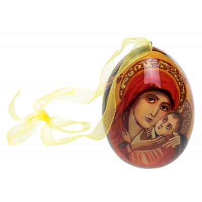 Яйцо пасхальное "Богоматерь Касперовская", авторская работа. Дерево, ручная роспись, лак. Россия Яйцо пасхальное "Богоматерь Касперовская", авторская работа. Дерево, ручная роспись, лак. Россия