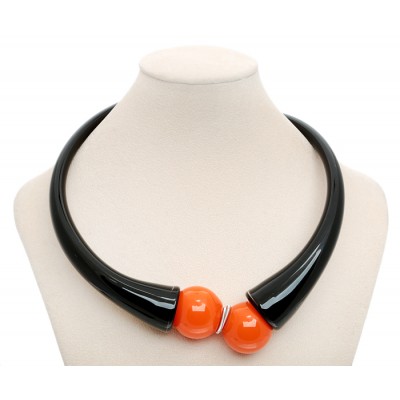 Колье "Ибица". Муранское стекло, каучук, ручная работа. Murano, Италия (Венеция) Колье "Ибица". Муранское стекло, каучук, ручная работа. Murano, Италия (Венеция)