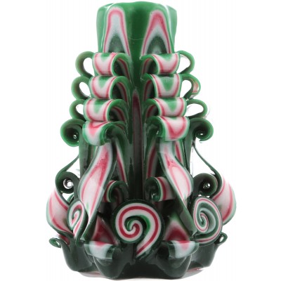 Свеча новогодняя ручной работы. Воск, роспись. Высота 13 см. Мастерская "Feast light", Санкт-Петербург, Россия Свеча новогодняя ручной работы. Воск, роспись. Высота 13 см. Мастерская "Feast light", Санкт-Петербург, Россия