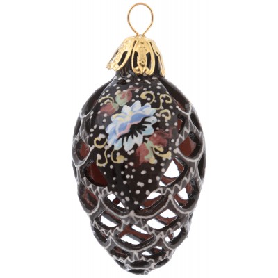 Елочная игрушка. Керамика, роспись, цветные эмали, ручная работа. Россия Елочная игрушка. Керамика, роспись, цветные эмали, ручная работа. Россия