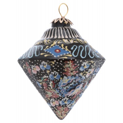 Елочная игрушка. Керамика, роспись, цветные эмали, ручная работа. Россия Елочная игрушка. Керамика, роспись, цветные эмали, ручная работа. Россия