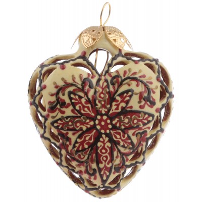 Елочная игрушка. Керамика, роспись, цветные эмали, ручная работа. Россия Елочная игрушка. Керамика, роспись, цветные эмали, ручная работа. Россия