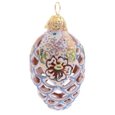 Елочная игрушка. Керамика, роспись, цветные эмали, ручная работа. Россия Елочная игрушка. Керамика, роспись, цветные эмали, ручная работа. Россия