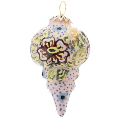 Елочная игрушка. Керамика, роспись, цветные эмали, ручная работа. Россия Елочная игрушка. Керамика, роспись, цветные эмали, ручная работа. Россия