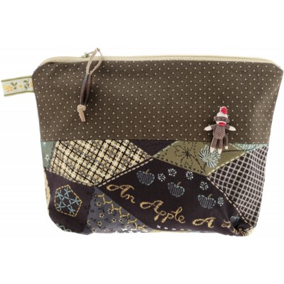 Косметичка ручной работы "Velvet April". VA-19 Косметичка ручной работы "Velvet April". VA-19