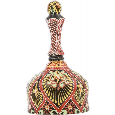 Колокольчик сувенирный. Керамика, роспись, цветные эмали, ручная работа. Россия Колокольчик сувенирный. Керамика, роспись, цветные эмали, ручная работа. Россия