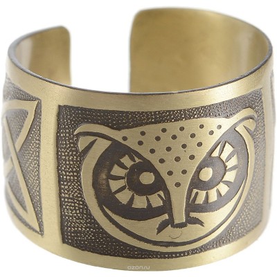 Перстень "Сова". Латунь, ручная работа. Россия Перстень "Сова". Латунь, ручная работа. Россия