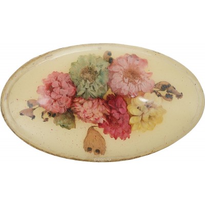 Брошь "Осенний букет". Ювелирный пластик, цветы, плексиглас. Великобритания, 1930-е гг. Брошь "Осенний букет". Ювелирный пластик, цветы, плексиглас. Великобритания, 1930-е гг.