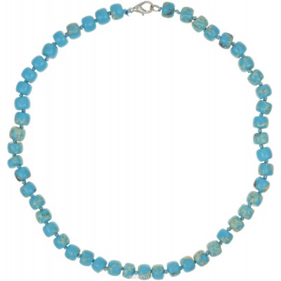 Бусы "Бирюзовый рассвет". Натуральный варисцит. Индия Бусы "Бирюзовый рассвет". Натуральный варисцит. Индия