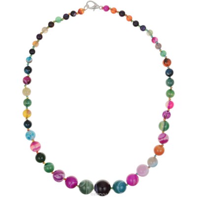 Бусы "Вечеринка". Натуральный бразильский агат. Индия Бусы "Вечеринка". Натуральный бразильский агат. Индия